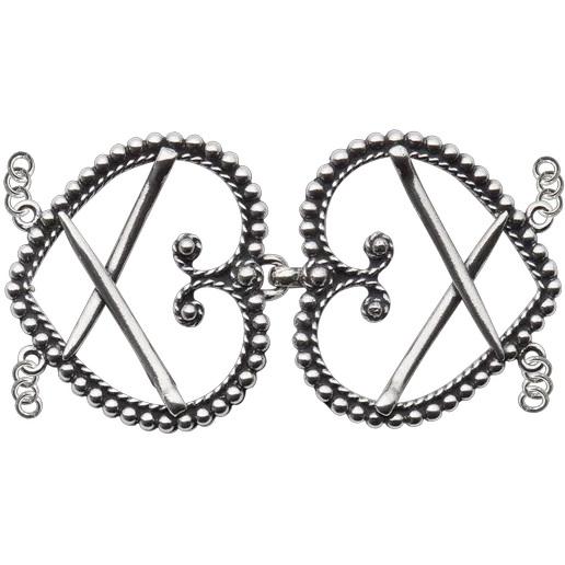 Beltespenne Østfold til påsying, oksidert